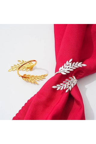 Springsun Şık 6 Parça Peçete Halkası Seti - Hediye Paketli Ve Dayanıklı Diğer