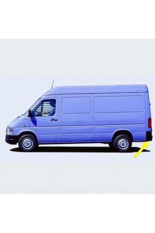 Vw Lt35 Volt 1996-2007 Arka Tampon Sol Köşe Kaplaması 2d1807321