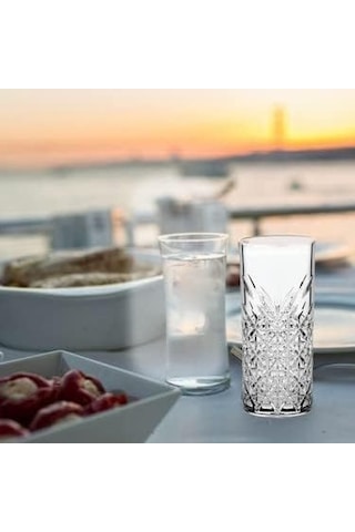 Paşabahçe Timeless 9 Parça Rakı Seti - 4 Rakı Bardağı, 4 Çerezlik, 1 Buz Kovası Diğer