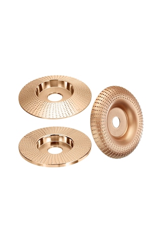 Tungsten Karbür Taşlama Tekerleği Paketi 3 Odun Oyma Diskleri 4 'veya 4 1/2' Açılı Taşlama