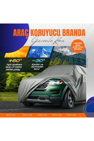 Oto Branda Tüm Binek Araçlara Uyumlu Oto Araba Brandası Örtüsü