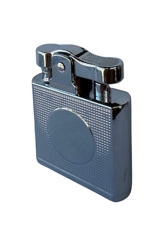 Promise Gümüş Tek Alevli Benzinli Çakmak