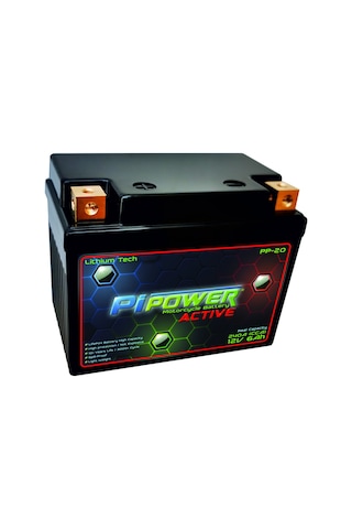 Pipower Active Compact 12v 6ah Lithium Lifepo4 Lityum Motosiklet