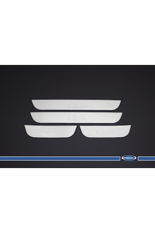 Hyundai İ30 Krom Kapı Eşiği 4 Prç. 2012 -2016 Omsa İ30 Logolu