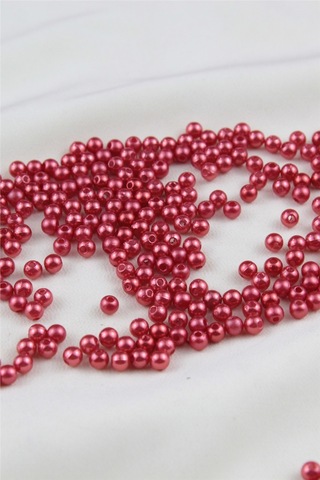 5 Mm Açık Pastel Kırmızı İnci Boncuk 30 Gr Kolye, Bileklik, Küpe Ve Takı Yapımı Diğer
