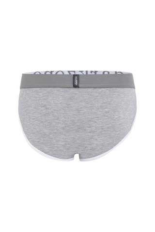 Erkek Gri Biyeli Slip Külot