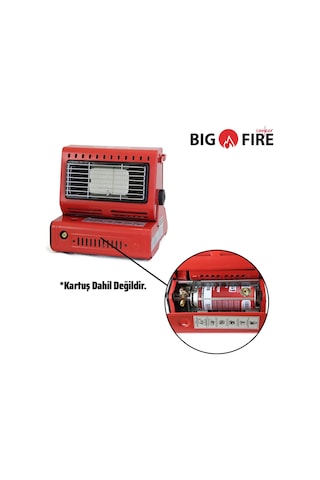 Big Fire Maxi Portatif Kamp Sobası 001