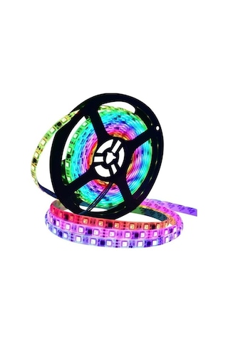 Hazarled 12 V WS2811 ARGB Adreslenebilir Pixel Şerit Led IP20 Metrede 60 Led 1M