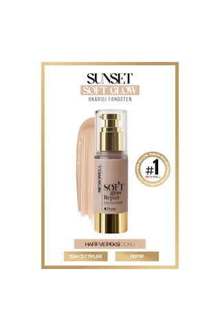 Sunset Soft Glow Sunset Repair Foundation Yumuşak Işıltılı Onarıcı Fondöten 30 Ml Biege
