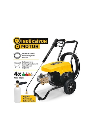 Yüksek Basınçlı Yıkama Makinesi 2800w 150 Bar