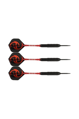 Kangvka Profesyonel Çelik Uçlu Dart Seti, Kaymazsız Tutuş, Taşınabilir Kutu İle Ev Ve Bar Oyunları İçin Kırılmaya Dayanıklı Kırmızı