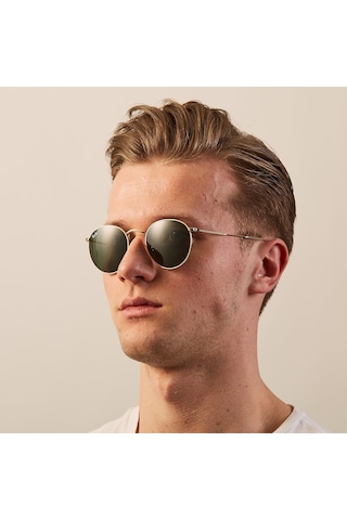Rayban Rb3447 001 50 Round Metal Unisex Güneş Gözlüğü Diğer