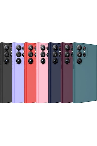 Galaxy S23 Ultra Uyumlu Csk Zore Mara Lansman Kılıf-lila