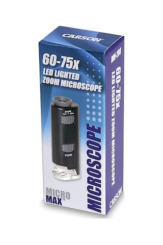 Carson 60x-75x Micromax Led Işıklı Cep Boy Mikroskop (mm-200)