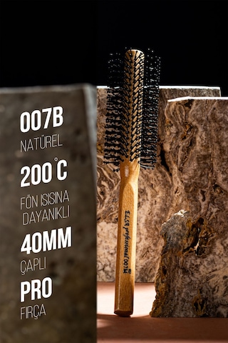 Elsa Professional 007m Natürel Erkek Saç Fırçası
