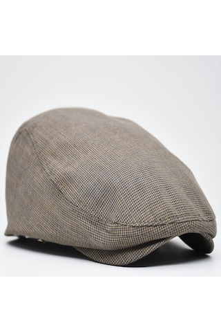 Şapkadan Erkek Kasket Keten Yazlık Flat Cap Şapka 45645dr57142
