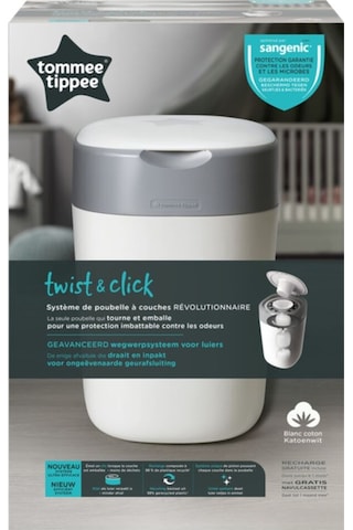 Tommee Tippee Bebek Bezi Çöp Kovası Beyaz
