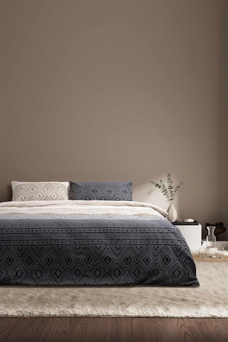 Cotton Collection Kışlık Pazen Çift Kişilik Nevresim Seti Artica Renkli