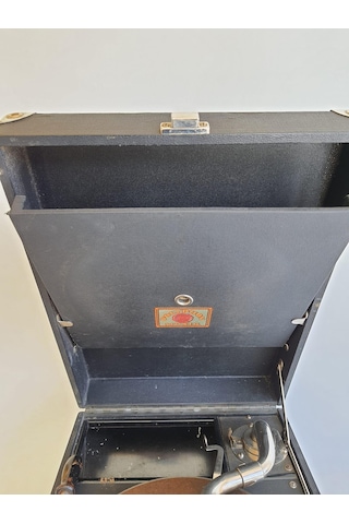 Polyphon Musik Antika Çanta Gramofon 080