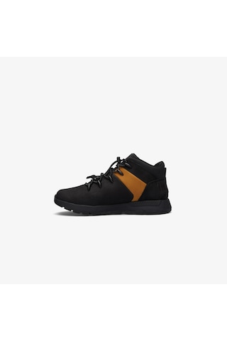 Timberland Sprint Trekker Mid Bungee Çocuk Siyah Outdoor Ayakkabı Düz Tb0a6bxdemj1 Siyah
