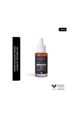 Cosmed Skinologist Retinol ve Peptit İçeren Yenileyici Serum 30 ML