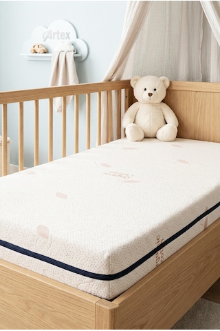 10cm Süngerli Bebek Çocuk Beşik Yatağı Cotton 70x130 Yıkanabilir Kılıflı Park Yatak Oyun Parkı 70 x 120 CM