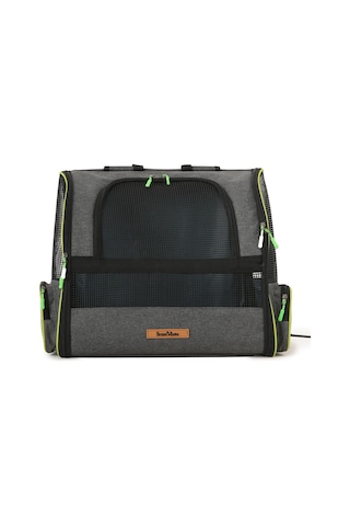 Brave Paws Kedi Ve Köpekler Için Piramit Xl Taşıma Çantası - Geniş Alan Havalandırmalı Seyahat Çantası