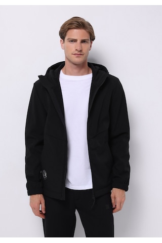 Colin's Colins Slim Fit Erkek Siyah Yağmurluk Cl1076148 Q1.v1 Blk Siyah