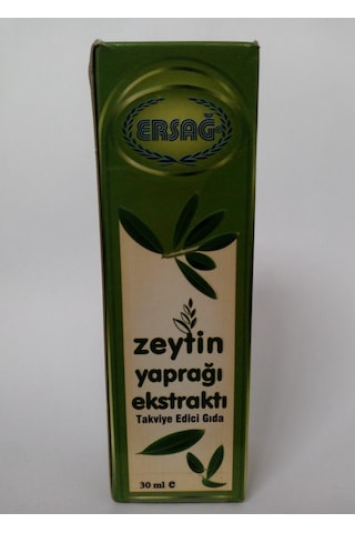Ersağ Zeytin Yaprağı Ekstraktı Gıda Takviyesi