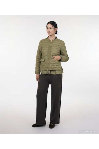 Yargıcı Regular Bisiklet Yaka Uzun Kol Mont 26kkmt5020x 007 Haki