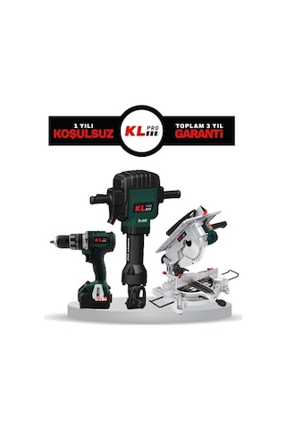 Klpro 18V 8Ah. 400Nm Şarjlı Somun Sıkma KLSS18BH-80 Kömürsüz Moto