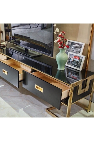 Violet Siyah Tv Ünitesi