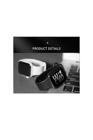 Tenfowee Led Elektronik Spor Saati Xr4563 - Erkek/kadın İçin 50m Su Geçirmez, Gece Işığı, Tarih/ay Gösterimi, 24 Saat Ve Uzun Pil Ömrü - Gri Tpu Kordon