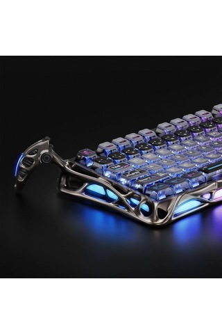 Gravastar Mercury K1 Pro Rgb Alüminyum Çerçeveli Kablosuz Mekanik Gaming Klavye