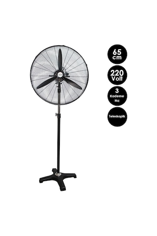 Hegi 818100518 Sanayi Tipi Ayaklı Vantilatör 65 Cm