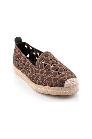 Bambi Kahve Kadın Espadril K01117992302 Kahverengi