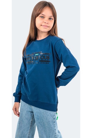 Slazenger DUNA IN Çocuk Lacivert Sweatshirt