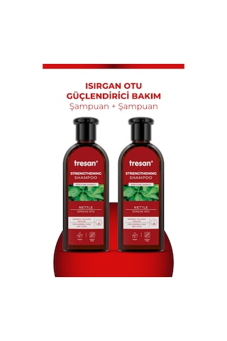 Isırgan Otu Dökülme Karşıtı Şampuan Normal Ve Kuru Saçlar Için 300 Ml X 2 Adet Dökülen