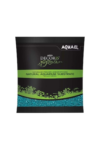 Aquael Gravel Decoris 2-4 Mm Turkuaz Kum 1 Kg