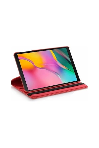 Samsung Uyumlu Galaxy T290 Tab A 8 Inç Kılıf 360 Dönen Tablet Kılıfı