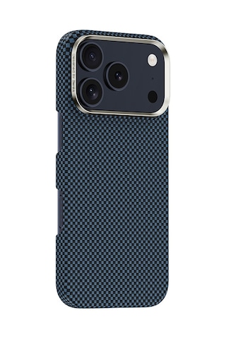 Apple Uyumlu iPhone 17 Pro Kılıf M-safe Özellikli Benks Yeni Seri Armortint Armorair Kevlar Kapak Mavi Mavi