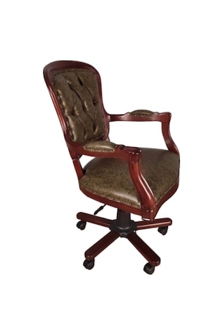Crown Ofis Sandalyesi Ceviz