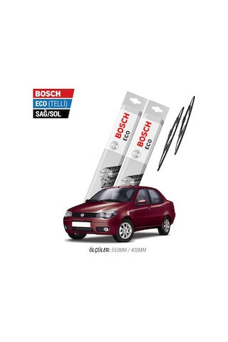 Fiat Albea Silecek Takımı 2002-2012 Bosch Eco