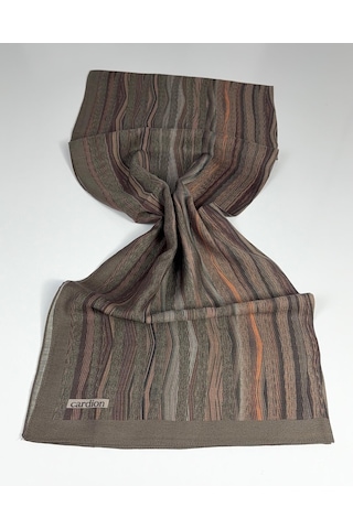 Cardion Pamuk İpek Şal - 70 X 180 - 06303 Kahve