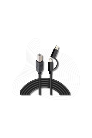 Lunatic 3351 Type C +micro Usb Yazıcı Printer Piyano Bağlantı Kablosu Hızlı Usb C Usb B Ci Sku: Smgstk6e2f7ac776