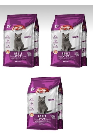 Energy Somonlu Yetişkin Kedi Maması 500 Gr 4 Adet