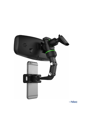 ScHitec 360 Derece Dönebilen Dikiz Aynası Araç İçi Telefon Tutucu
