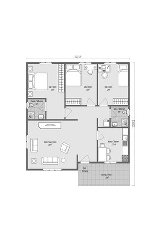 Prefabrik Ev Ege 103M²