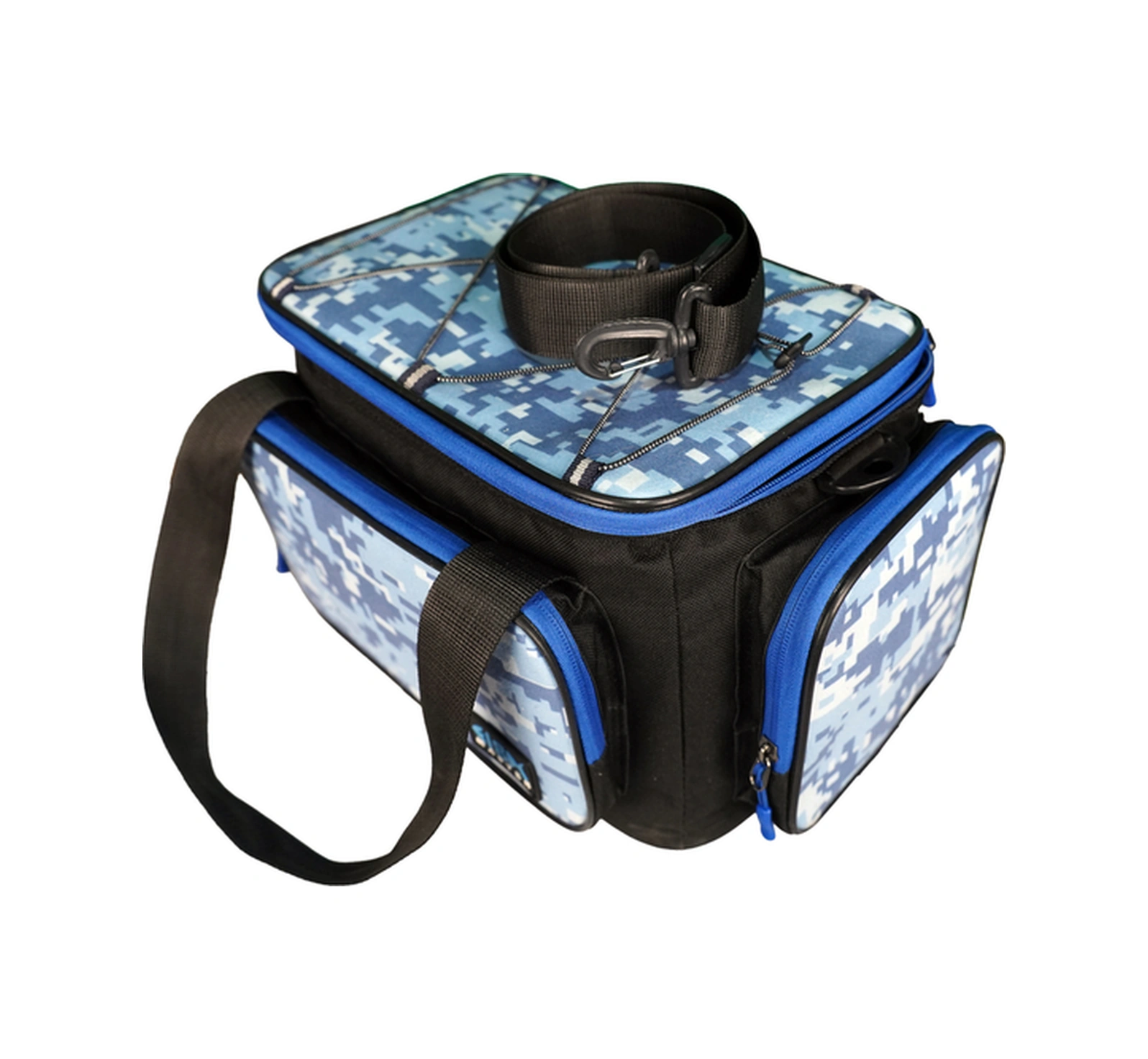 Blue Camo Helper Bag Lrf Spin Balıkçı Çantası