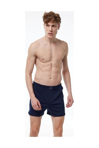 Malabadi 024 Erkek Geniş Kalıp Boxer-Lacivert